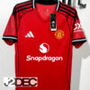 Man United แมนยู ชุดเหย้า Home เกรดแฟนบอล ปี 2025/26 (เสื้อเปล่า / ฟูลอาร์ม)
