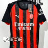 AC Milan เอซี มิลาน Home ชุดเหย้า เกรดแฟนบอล ปี 2025/26 (เสื้อเปล่า / ฟูลอาร์ม)