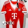 Bayern Muchen บาเยิร์น มิวนิค Home ชุดเหย้า เกรดแฟนบอล ปี 2025/26 (เสื้อเปล่า / ฟูลอาร์ม)