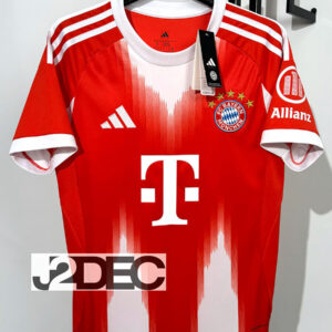 Bayern Muchen บาเยิร์น มิวนิค Home ชุดเหย้า เกรดแฟนบอล ปี 2025/26 (เสื้อเปล่า / ฟูลอาร์ม)