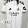 Real Madrid เรอัล มาดริด Home ชุดเหย้า เกรดแฟนบอล ปี 2025/26 (เสื้อเปล่า / ฟูลอาร์ม)