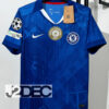 Chelsea เชลซี ชุดเหย้า Home เกรดแฟนบอล ปี 2025/26 ( อาร์ม ยูฟ่าแชมป์เปี้ยนลีก+ชื่อนักเตะ+เบอร์ + WORLD CHAMPIONS FIFA )