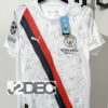 Man City แมนซิตี้ ชุดเยือน Away เกรดแฟนบอล ปี 2025/26 ( อาร์ม ยูฟ่าแชมป์เปี้ยนลีก+ชื่อนักเตะ+เบอร์ )