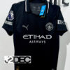 Man City แมนซิตี้ ชุดเยือน Away เกรดแฟนบอล ปี 2025/26 (อาร์ม พรีเมียร์ลีก + ชื่อนักเตะ + เบอร์)