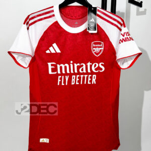 Arsenal อาร์เซน่อล ชุดเหย้า Home เกรดนักเตะ PLAYER ปี 2025/26 (เสื้อเปล่า / ฟูลอาร์ม)