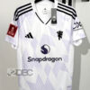Man United แมนยู ชุดเยือน Away เกรดแฟนบอล ปี 2025/26 (อาร์ม FA Cup + ชื่อนักเตะ + เบอร์)