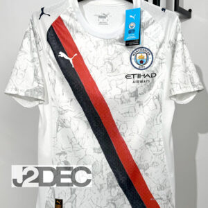 Man City แมนซิตี้ ชุดเยือน Away เกรดนักเตะ PLAYER ปี 2025/26 (เสื้อเปล่า / ฟูลอาร์ม)