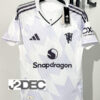 Man United แมนยู ชุดเยือน Away เกรดนักเตะ PLAYER ปี 2025/26 (เสื้อเปล่า / ฟูลอาร์ม)