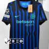 Inter Milan อินเตอร์ มิลาน Home ชุดเหย้า เกรดแฟนบอล ปี 2025/26 (อาร์ม ยูฟ่าแชมป์เปี้ยนลีก+ชื่อนักเตะ+เบอร์)