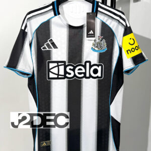 Newcastle United นิวคาสเซิล Home ชุดเหย้า เกรดนักเตะ PLAYER ปี 2025/26 (เสื้อเปล่า / ฟูลอาร์ม)