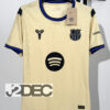 FC Barcelona บาร์เซโลน่า Away ชุดเยือน เกรดนักเตะ PLAYER ปี 2025/26 (เสื้อเปล่า / ฟูลอาร์ม)