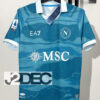 Napoli นาโปลี Home ชุดเหย้า เกรดแฟนบอล ปี 2025/26 (อาร์ม กัลโช่+ชื่อนักเตะ+เบอร์)