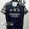 Real Madrid เรอัล มาดริด Away ชุดเยือน เกรดแฟนบอล ปี 2025/26 ( อาร์ม ยูฟ่าแชมป์เปี้ยนลีก+ชื่อนักเตะ+เบอร์+FIFA 2024 )