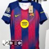 FC Barcelona บาร์เซโลน่า Home ชุดเหย้า เกรดนักเตะ PLAYER ปี 2025/26 ( อาร์ม UCL+ชื่อนักเตะ+เบอร์ )