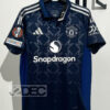 Man United แมนยู ชุดเยือน Away เกรดแฟนบอล ปี 2024/25 (อาร์มUEL + ชื่อนักเตะ + เบอร์)