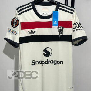 Man United แมนยู ชุดสาม Third เกรดแฟนบอล ปี 2024/25 (อาร์มUEL + ชื่อนักเตะ + เบอร์)