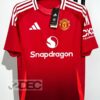 Man United แมนยู ชุดเหย้า Home เกรดนักเตะ PLAYER ปี 2024/25 (เสื้อเปล่า / ฟูลอาร์ม)