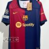FC Barcelona บาร์เซโลน่า Home ชุดเหย้า เกรดแฟนบอล ปี 2024/25 ( อาร์มUCL+ชื่อนักเตะ+เบอร์ )