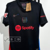 FC Barcelona บาร์เซโลน่า Away ชุดเยือน เกรดแฟนบอล ปี 2024/25 ( อาร์ม LALIGA+ชื่อนักเตะ+เบอร์ )