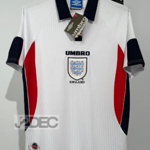 England ทีมชาติอังกฤษ Home ชุดเหย้า RETRO ปี 1997/1998 ( เสื้อเปล่า)
