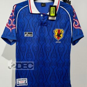 Japan ทีมชาติญี่ปุ่น Home ชุดเหย้า RETRO ปี 1998/1999 ( เสื้อเปล่า)