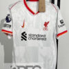 Liverpool ลิเวอร์พูล ชุดสาม Third เกรดแฟนบอล ปี 2024/25 (อาร์ม พรีเมียร์ลีก + ชื่อนักเตะ + เบอร์)