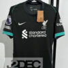 Liverpool ลิเวอร์พูล ชุดเยือน Away เกรดแฟนบอล ปี 2024/25 (อาร์ม พรีเมียร์ลีก + ชื่อนักเตะ + เบอร์)