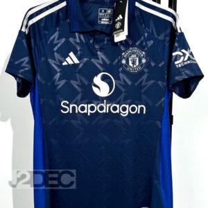 Man United แมนยู ชุดเยือน Away เกรดแฟนบอล ปี 2024/25 (เสื้อเปล่า / ฟูลอาร์ม)