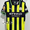 Man City แมนซิตี้ ชุดเยือน Away เกรดแฟนบอล ปี 2024/25 (อาร์ม พรีเมียร์ลีก + ชื่อนักเตะ + เบอร์)