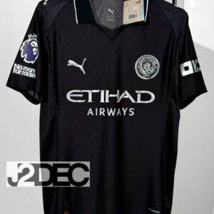 Man City แมนซิตี้ ชุดสาม Third เกรดนักเตะ PLAYER ปี 2025/26 (อาร์ม พรีเมียร์ลีก + ชื่อนักเตะ + เบอร์)