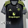 Man United แมนยู GK ชุดเยือน Away เกรดแฟนบอล ปี 2025/26 ( อาร์ม พรีเมียร์ลีค + ชื่อนักเตะ + เบอร์ )